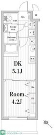 市谷鷹匠町レジデンスの物件間取画像